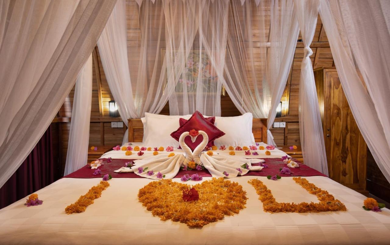 Santen Beach Bungalows Ped المظهر الخارجي الصورة