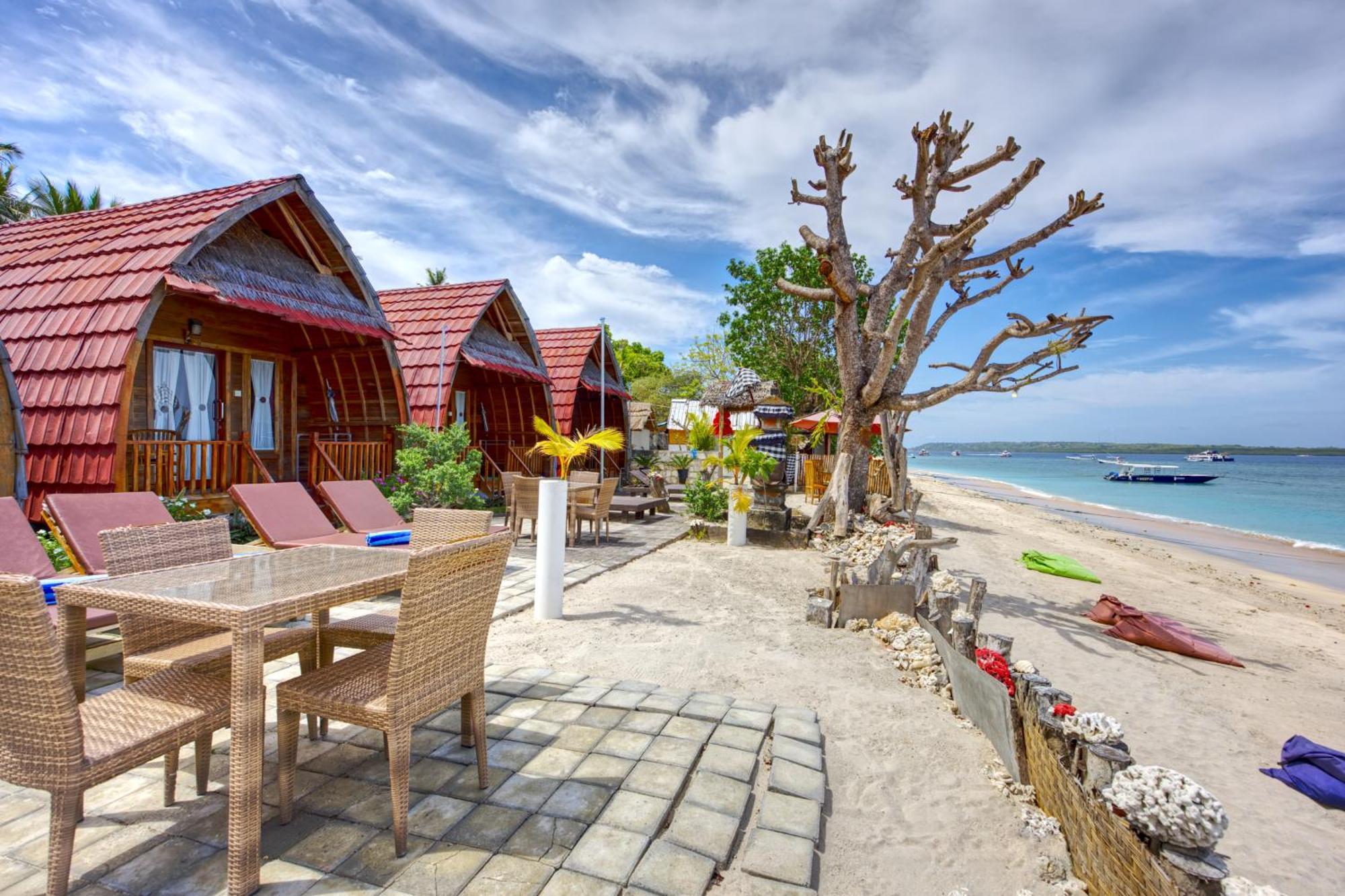 Santen Beach Bungalows Ped المظهر الخارجي الصورة
