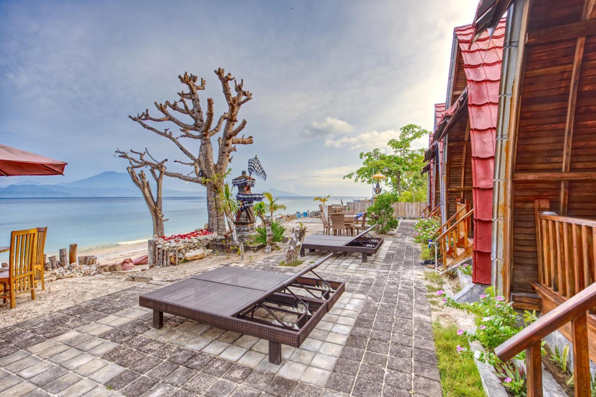Santen Beach Bungalows Ped المظهر الخارجي الصورة