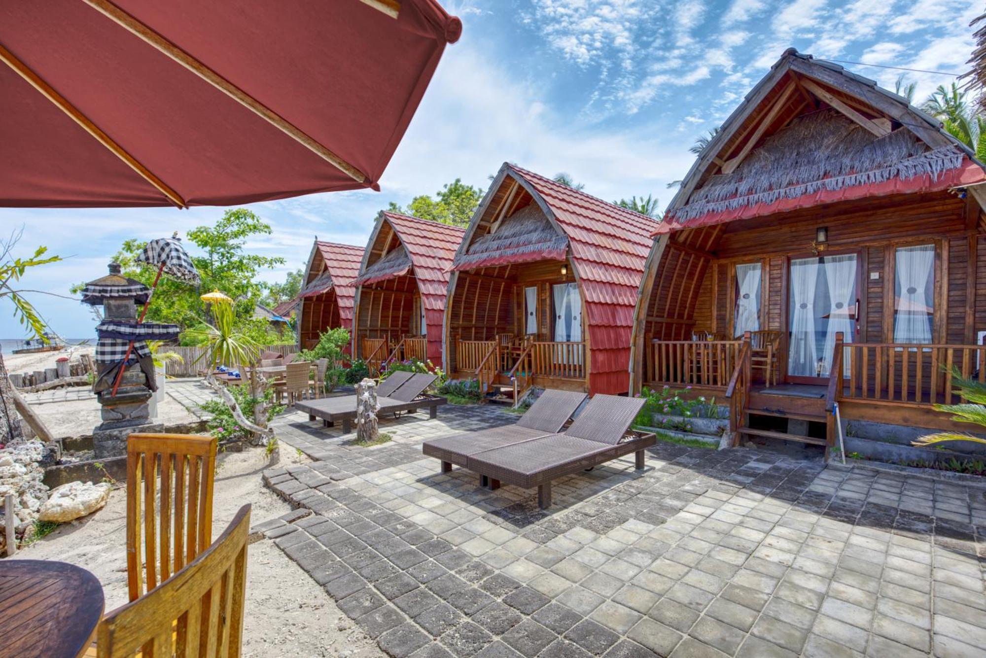 Santen Beach Bungalows Ped المظهر الخارجي الصورة