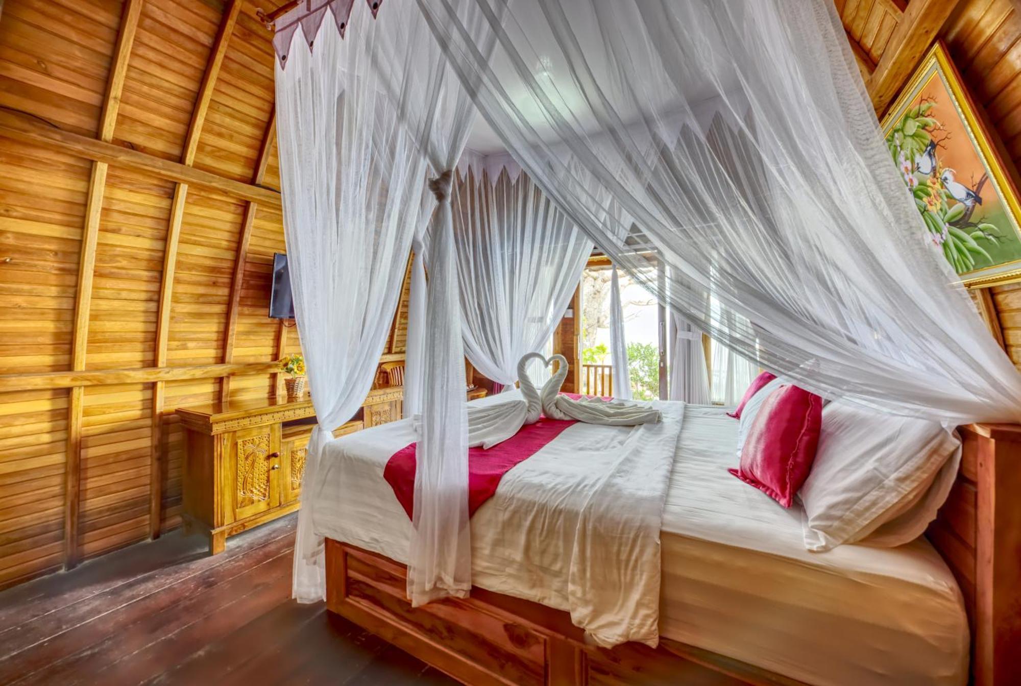 Santen Beach Bungalows Ped المظهر الخارجي الصورة